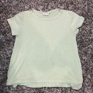 mint green tee